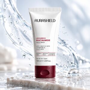 AuraShield Sunscreen - SPF 50 PA++++ 2-in-1 Sunscreen + Moisturizer Aqua Gel | Aloe Vera, Olive & Avocado Extract (50 ml)